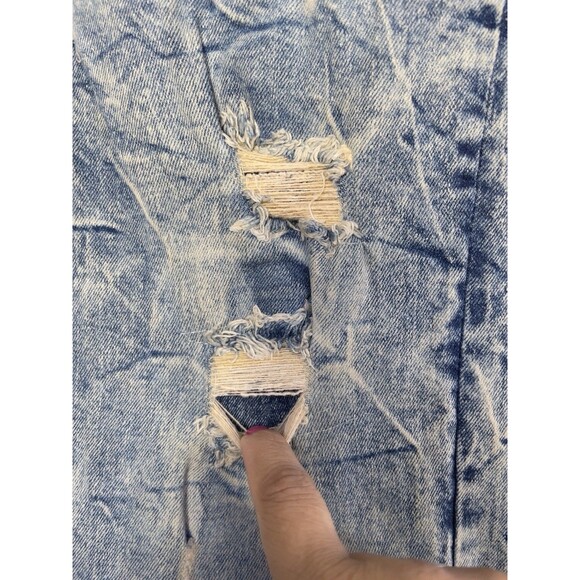 FWRD Denim Tall Men’s W30 L36 Bootcut Patched Distressed Jeans - Picture 9 of 10